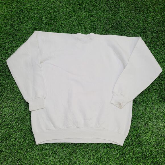 Vintage 80s Pizza Surfer Sweatshirt XL 22x25 Garibaldi - Picture 2 of 15